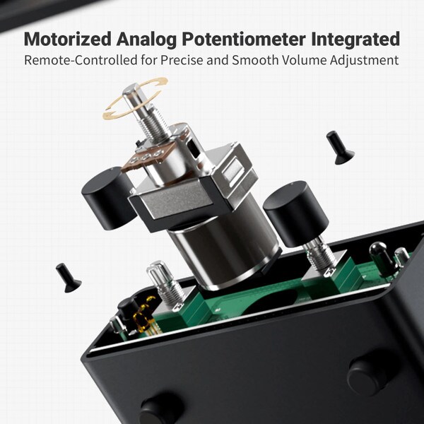 Main product image for Fosi Audio P4 Mini Preamp w/ Remote Control235-282